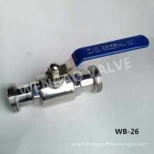 SUS304 11/4" Clean Ball Valve for Water